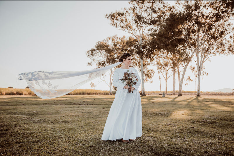 Wedding veil.